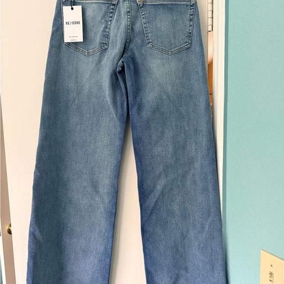Re/Done wide leg denim - Picture 2 of 10